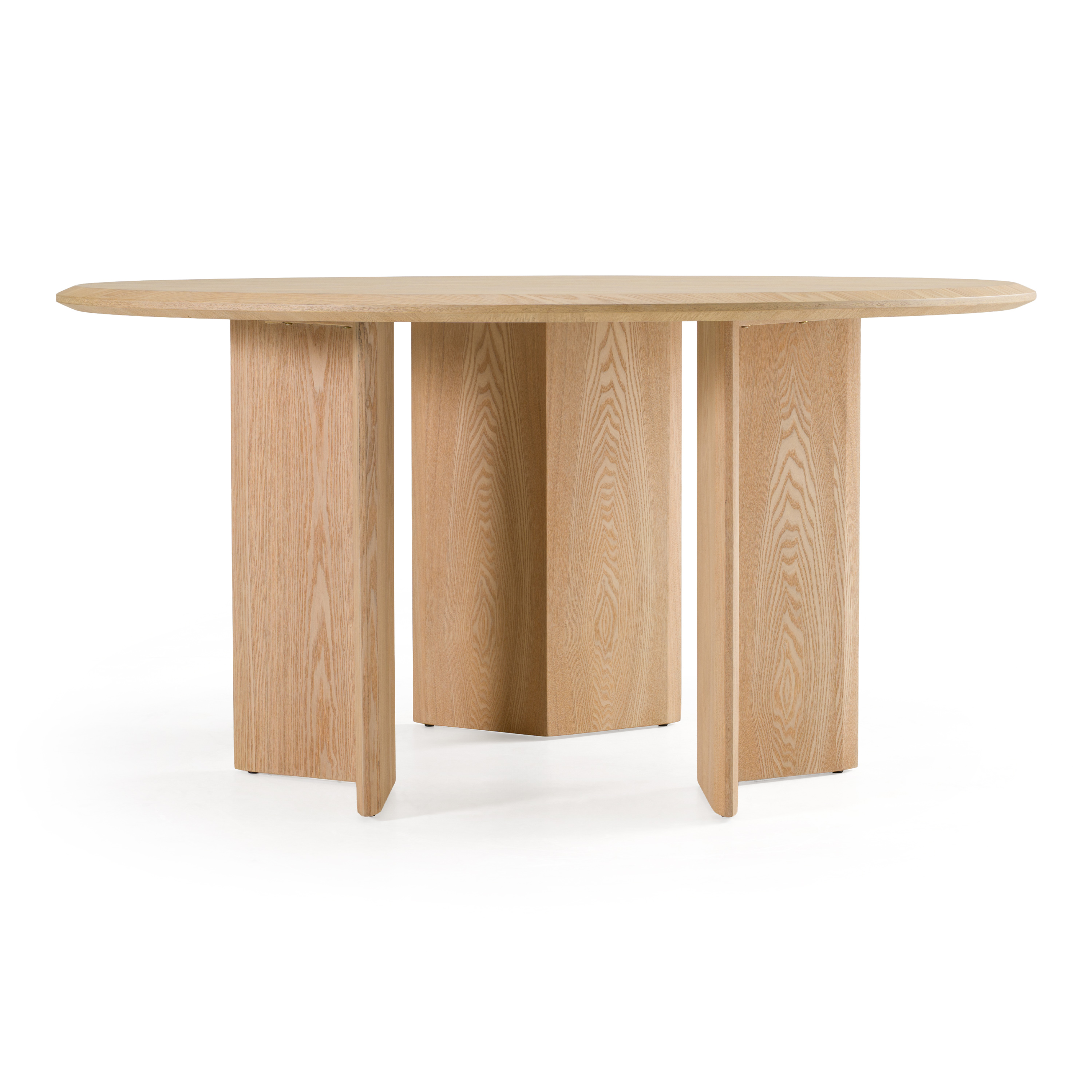 LA Furniture Masuda Modern Natural Ash Round Dining Table VGOD-LZ-398DT-R Contemporary Style by Vig Furnitrue Number 83172 Catch Home Goods