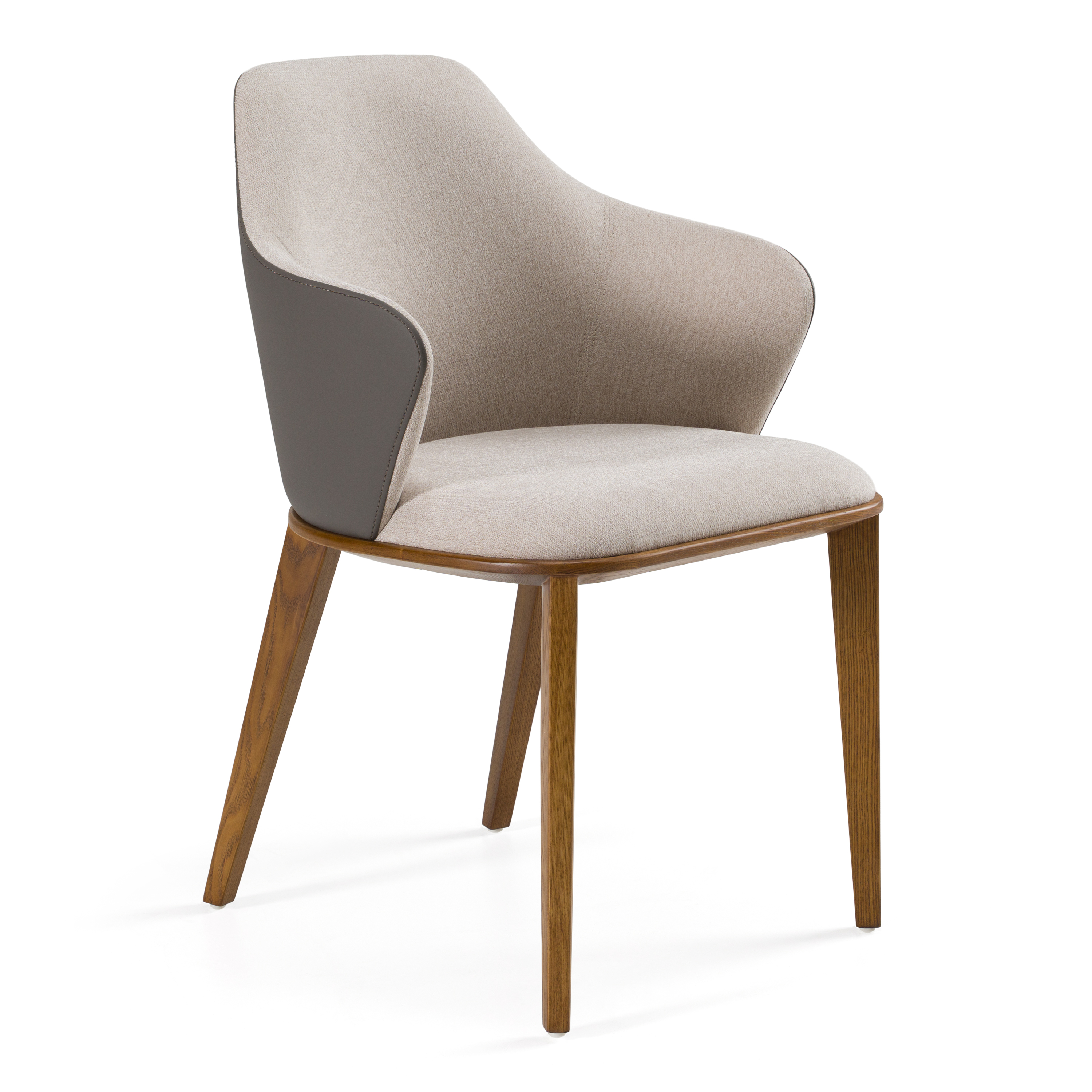 LA Furniture Megan Modern Beige & Grey Dining Chair VGCSCH17117-1 Contemporary Style by Vig Furnitrue Number 75544 Catch Home Goods