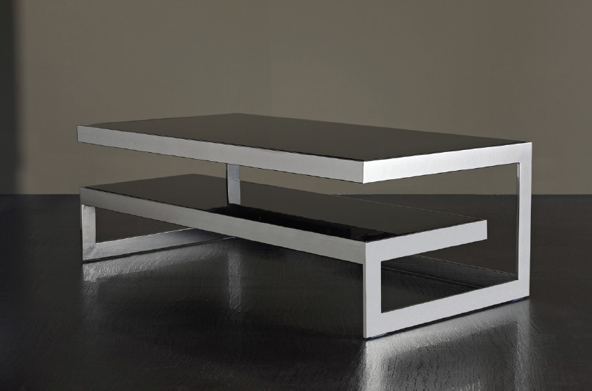 LA Furniture Zinc Modern Coffee Table VGHB181A Contemporary Style by Vig Furnitrue Number 15872 Catch Home Goods