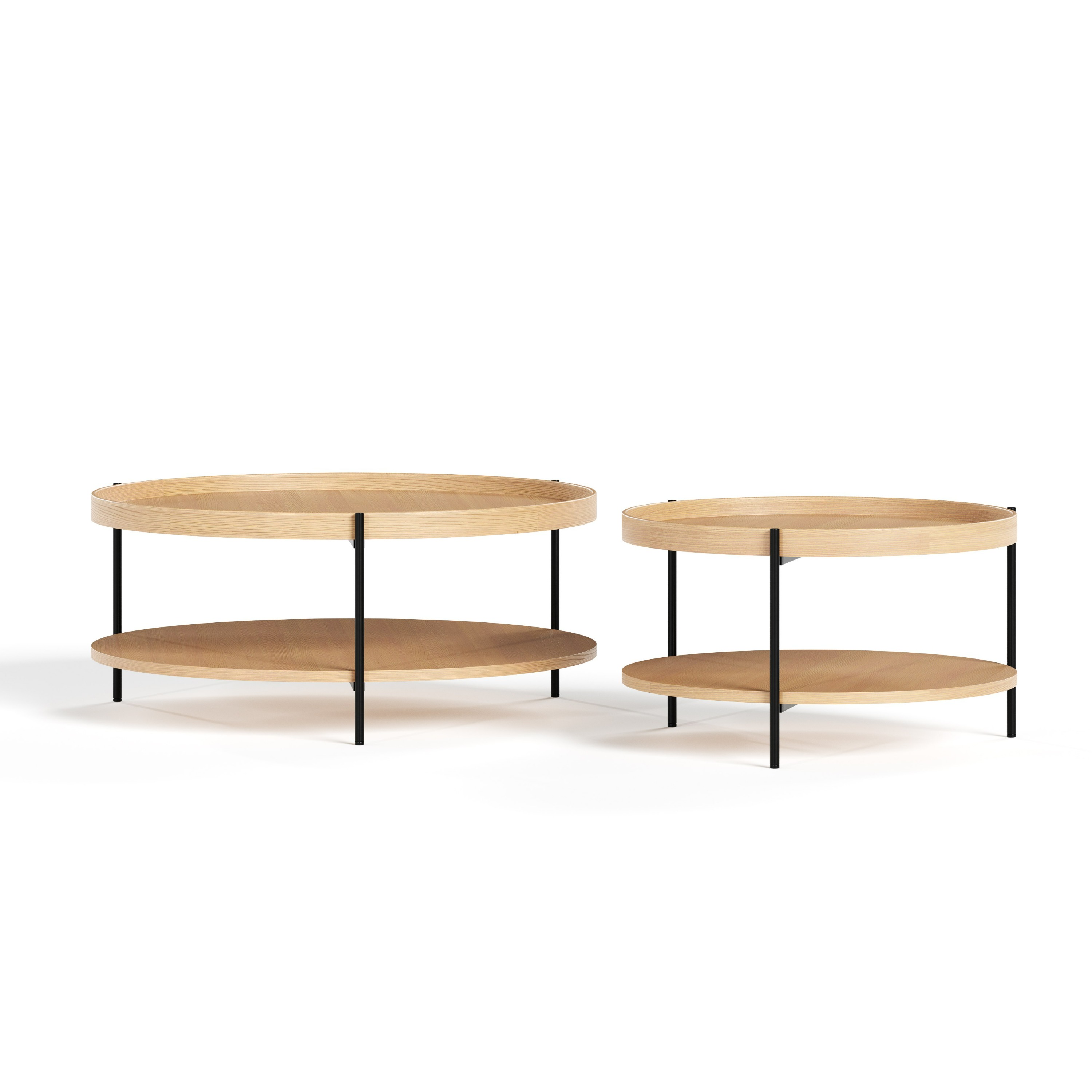 LA Furniture Savoy Modern Natural Ash Medium Coffee Table VGDW-J5767-NAT Contemporary Style by Vig Furnitrue Number 82097 Catch Home Goods