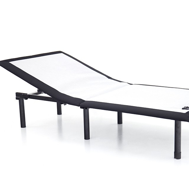 Furniture Of America Somnerside I Contemporary Black/White Adjustable Bed Base Model MT-ADJ301-Twin XL Adjustable Bed Base