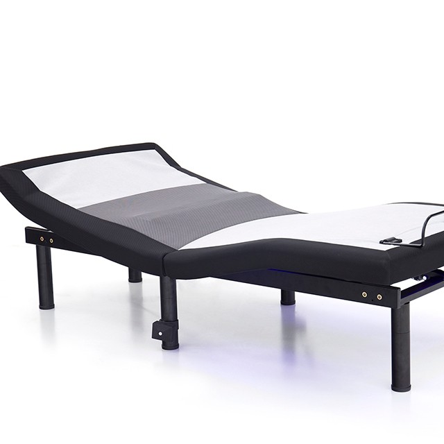 Furniture Of America Somnerside Iii Contemporary Black/Gray/White Adjustable Bed Base Model MT-ADJ303-Twin XL Adjustable Bed Base
