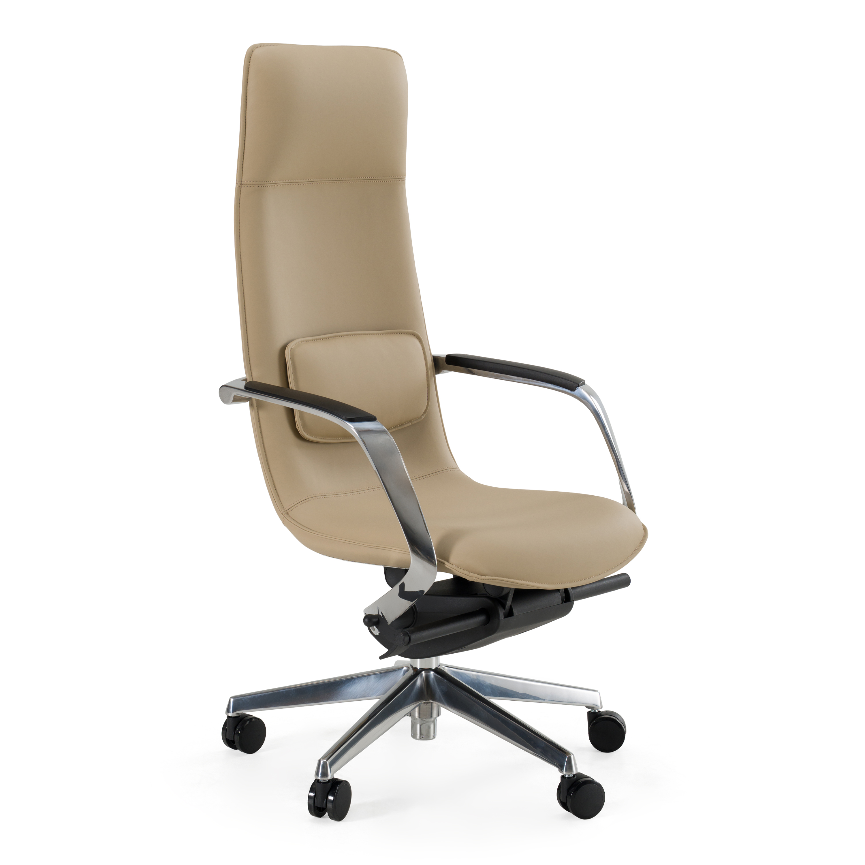 LA Furniture Nadella Modern Beige High Back Executive Office Chair VGFU-FK003-A-BG-OFF-CH Contemporary Style by Vig Furnitrue Number 80458 Catch Home Goods