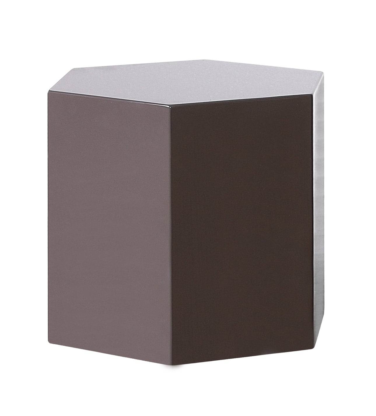 LA Furniture Newmont Modern Medium Light Grey High Gloss End Table VGBB-MND-CT34-GRY Contemporary Style by Vig Furnitrue Number 76258 Catch Home Goods