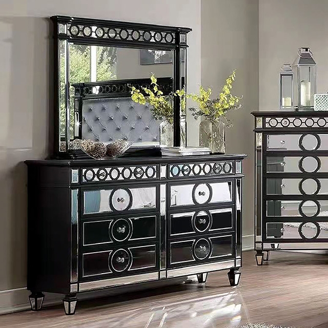 Furniture Of America Dalia Rustic Black Dresser Model NX7134BK-D
