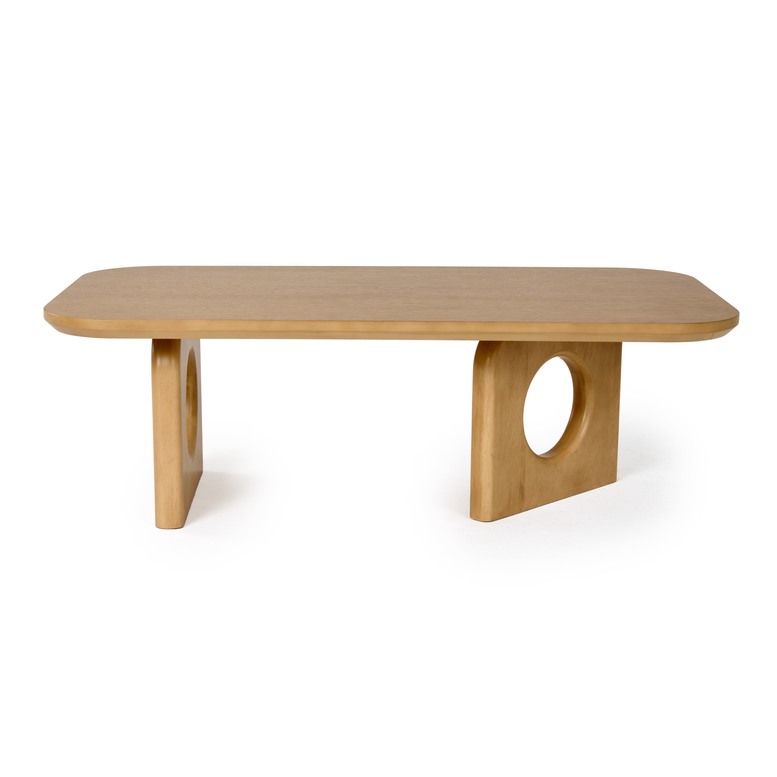 LA Furniture Oshana Modern White Oak Coffee Table VGMA-MIT-5351-CT Contemporary Style by Vig Furnitrue Number 81111 Catch Home Goods