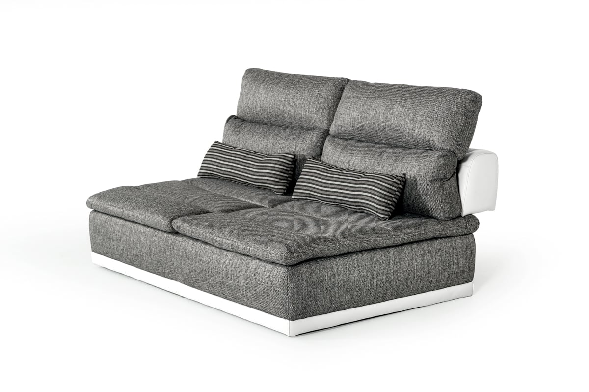 LA Furniture Armless Loveseat (B) VGFTPANORAMA-GRP-LOVESEAT Contemporary Style by Vig Furnitrue Number 17974-25|73796-25 Catch Home Goods