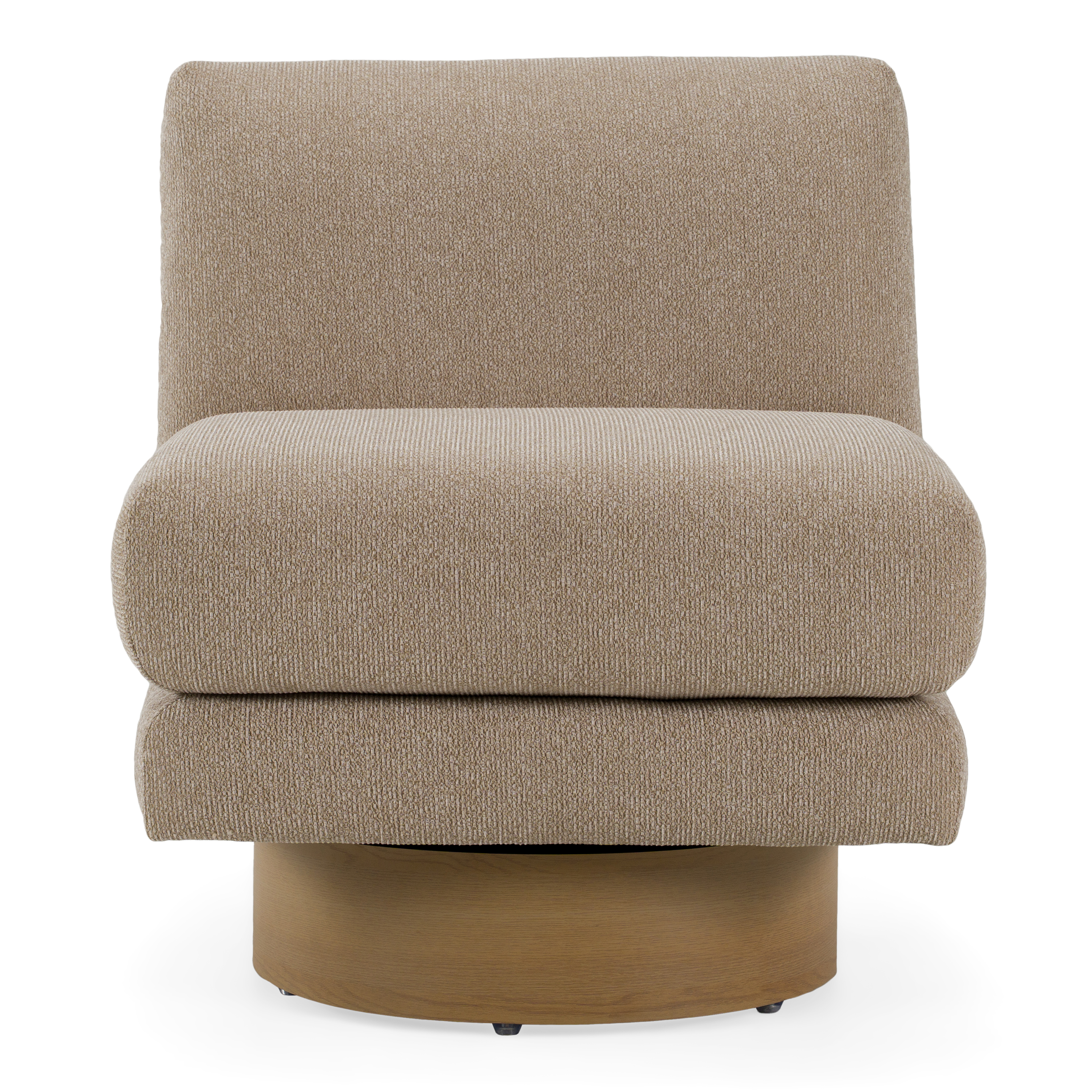 LA Furniture Petito Modern Beige Fabric + Chestnut Accent Chair VGRH-RHT-825025-BGE Contemporary Style by Vig Furnitrue Number 83485 Catch Home Goods