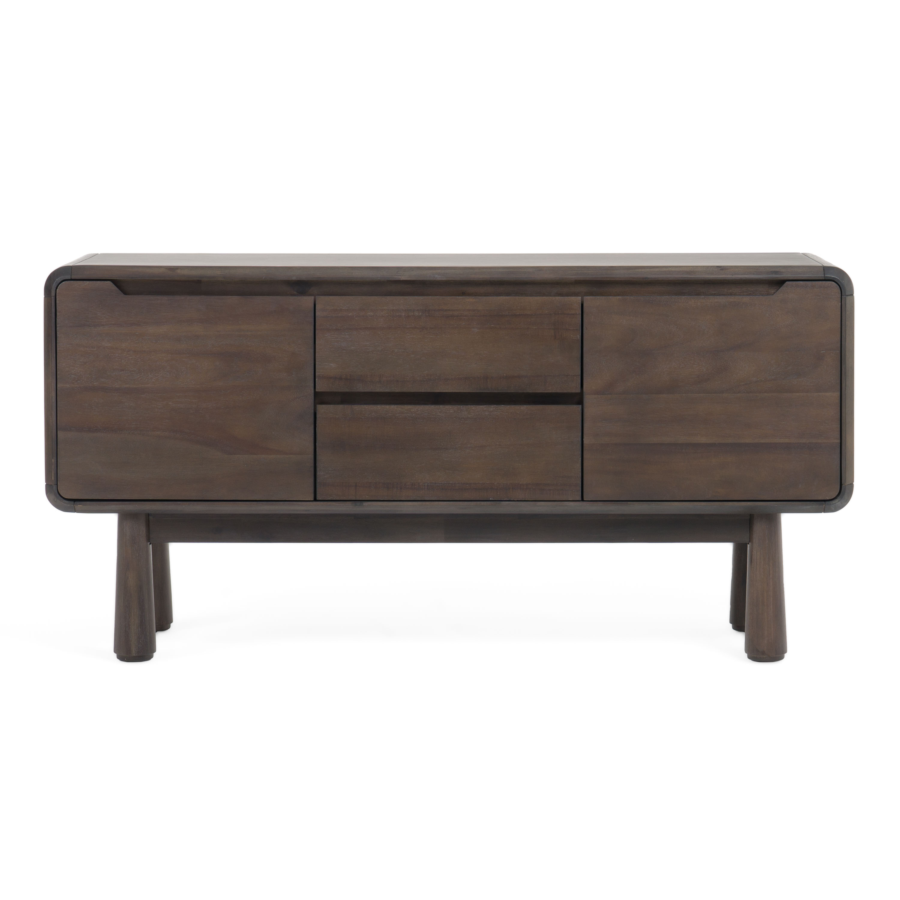 LA Furniture Rhea Modern Dark Acacia Buffet VGWDMAR-BUF02-2D-DK Contemporary Style by Vig Furnitrue Number 81311 Catch Home Goods