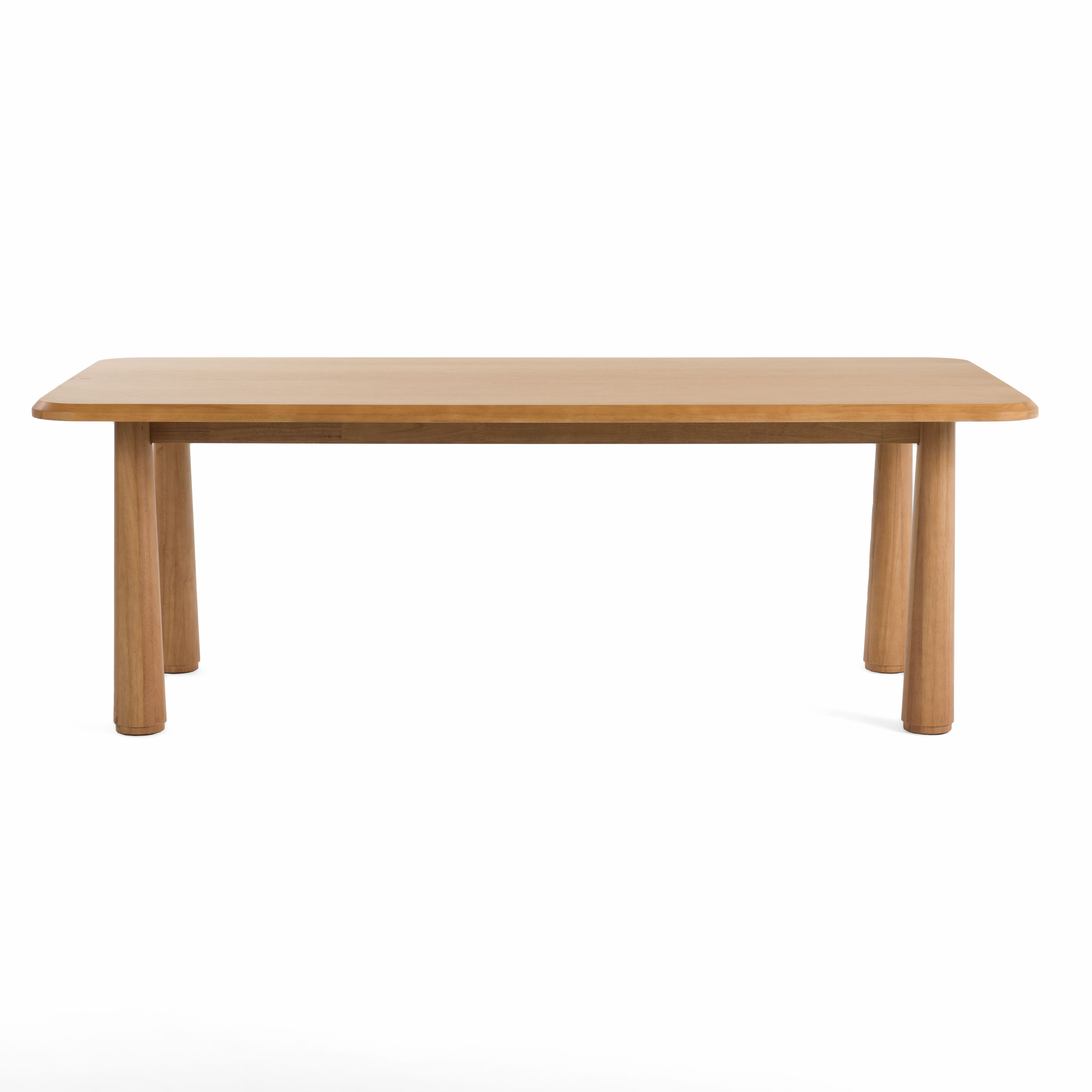 LA Furniture Rhea Modern 87" Natural Acacia Rectangular Dining Table VGWDMAR-DT2.2-NAT Contemporary Style by Vig Furnitrue Number 81314 Catch Home Goods
