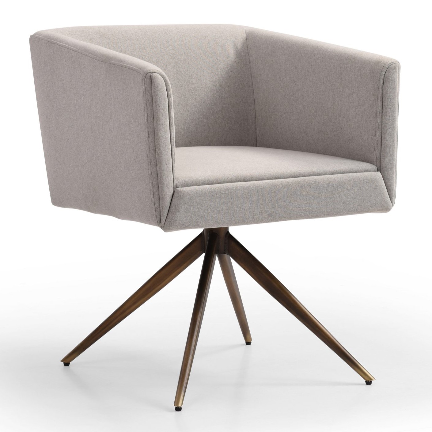 LA Furniture Riaglow Contemporary Light Grey Fabric Dining Chair VGVCB8522-LTGRY-DC Contemporary Style by Vig Furnitrue Number 78648 Catch Home Goods