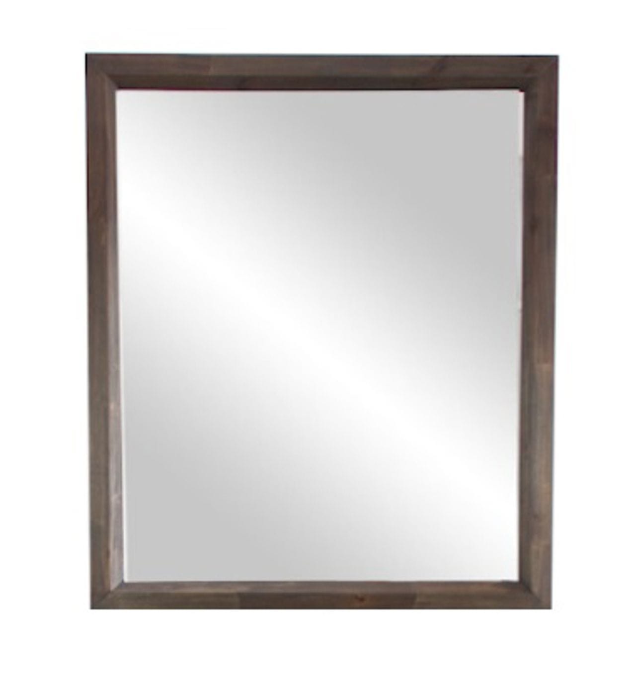 LA Furniture Roger Mid-century Acacia Mirror VGWDSTHL-MR-SANTI Contemporary Style by Vig Furnitrue Number 77667 Catch Home Goods