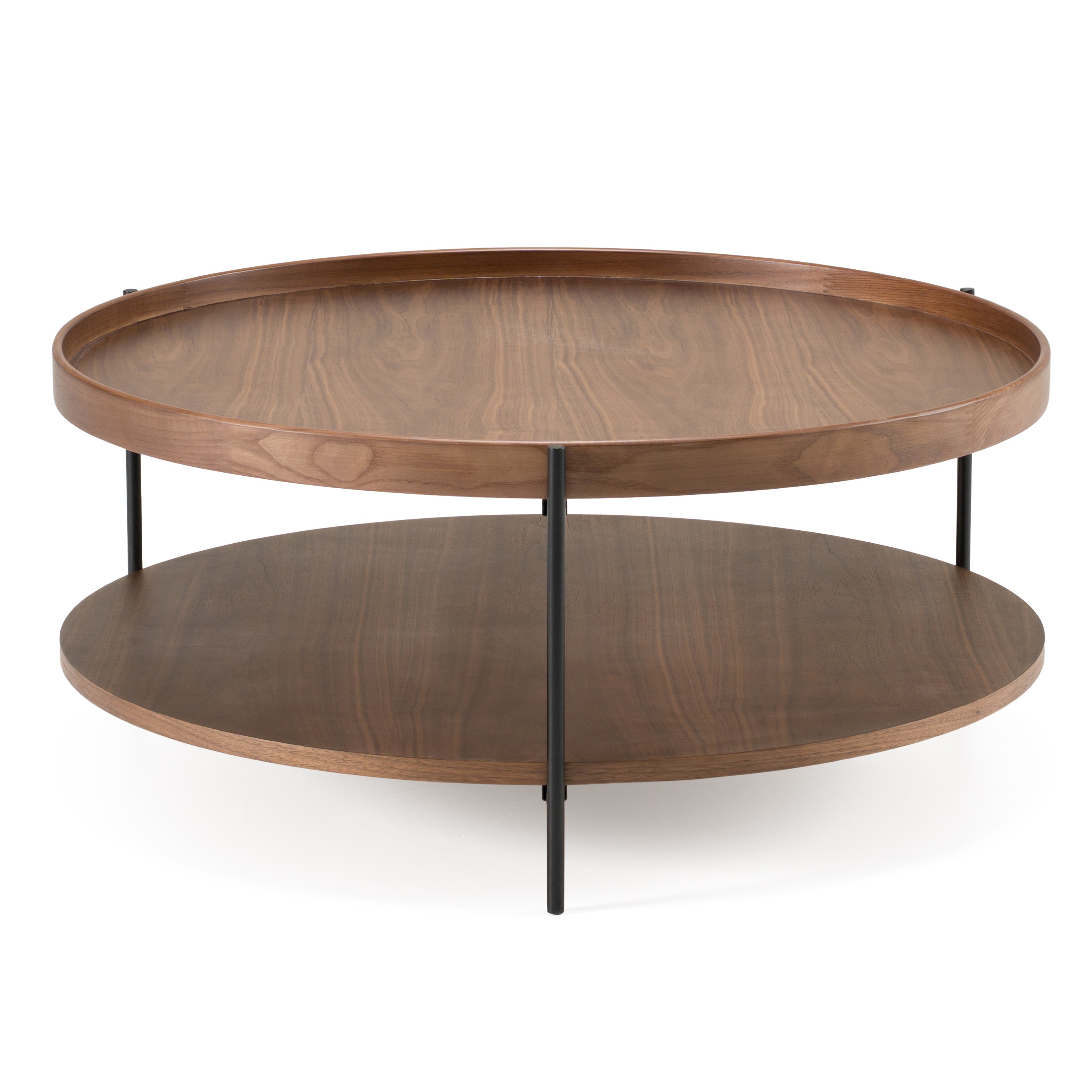 LA Furniture Savoy Modern Walnut Large Coffee Table VGDW-J5768-WAL Contemporary Style by Vig Furnitrue Number 82100 Catch Home Goods