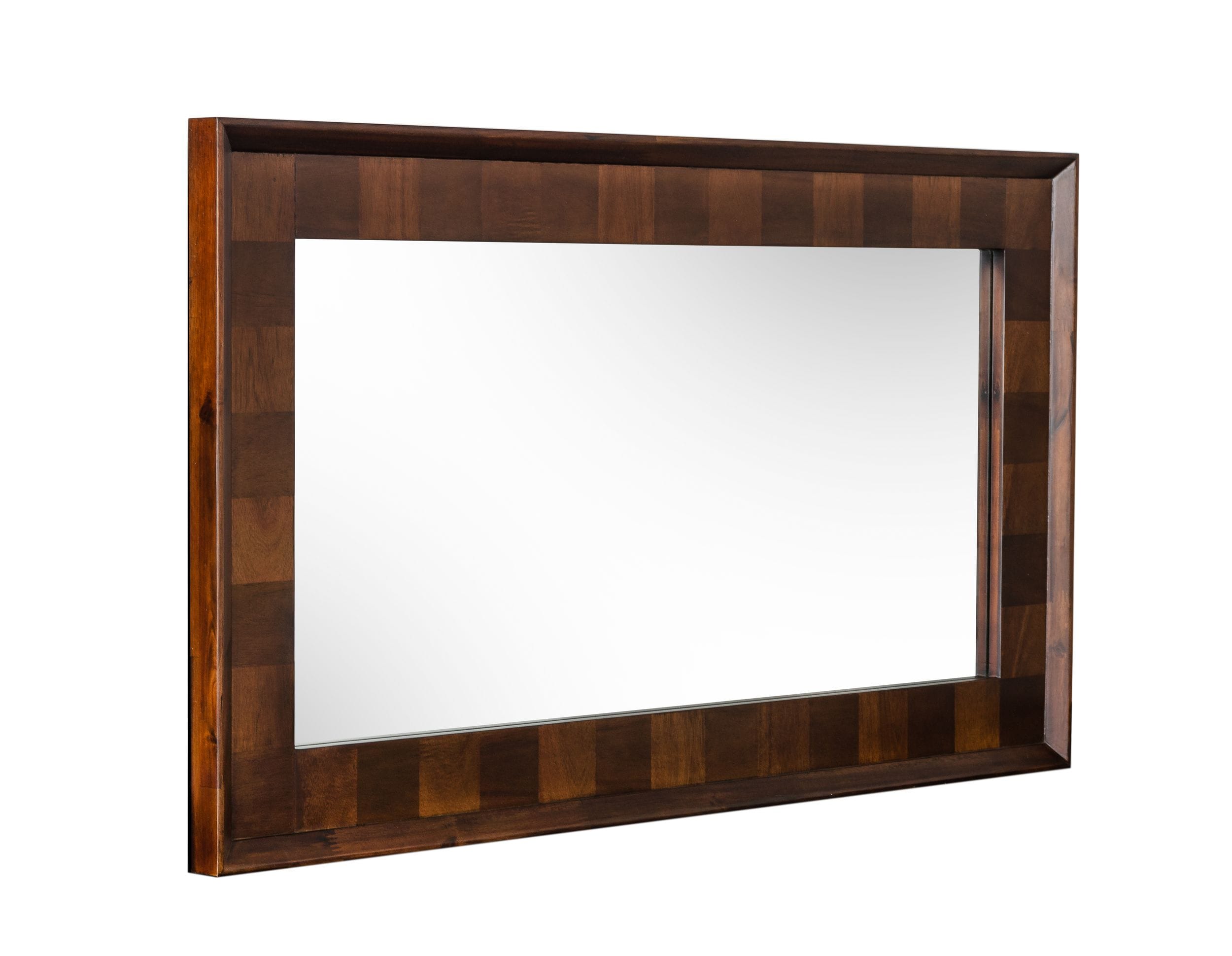 LA Furniture Shane Modern Acacia Mirror VGNXMEMPHIS-ACA-MIR Contemporary Style by Vig Furnitrue Number 77531 Catch Home Goods
