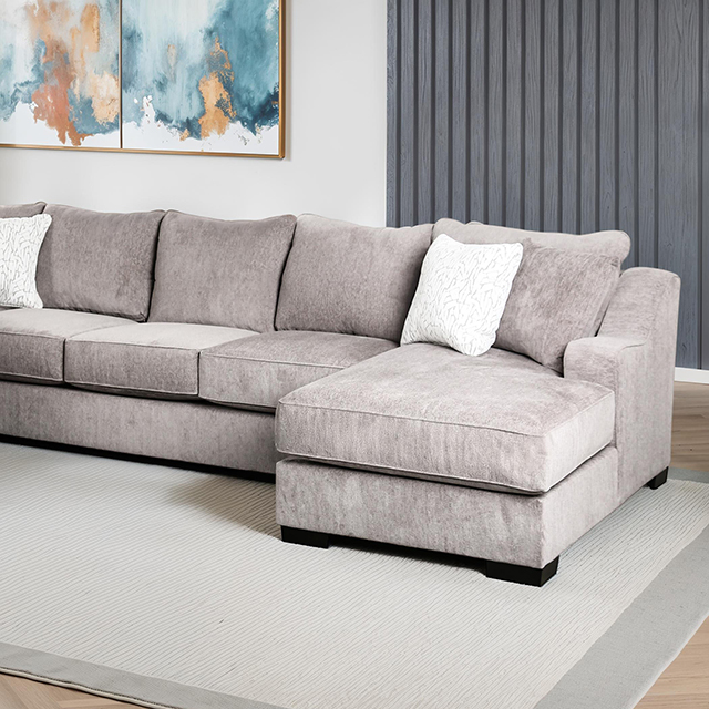 Furniture Of America Mayfield Transitional Gray Sectional Model SM1249-SECT