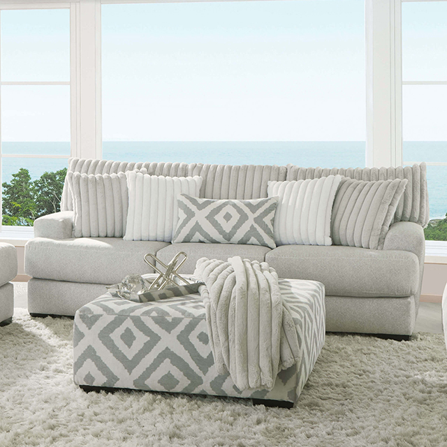 Furniture Of America Hermilly Transitional Gray Sofa Model SM5177-SF