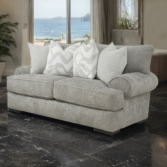 Furniture Of America Nerone Transitional Gray Loveseat Model SM6094-LV