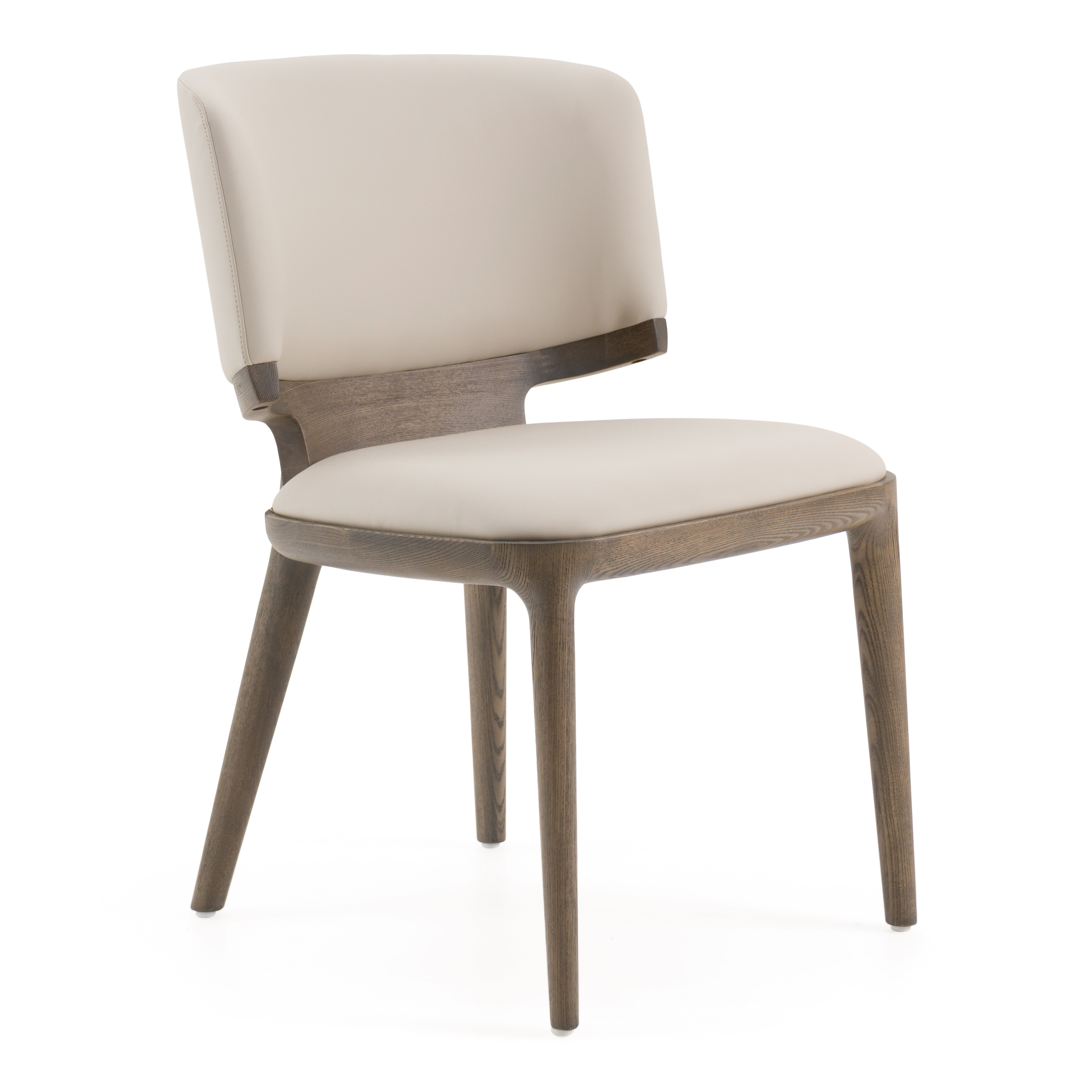 LA Furniture Stanley Contemporary Grey Leatherette and Grey Ash Dining Chair (Set of 2) VGCS-CH20066-DC-GRY Contemporary Style by Vig Furnitrue Number 82759Z Catch Home Goods
