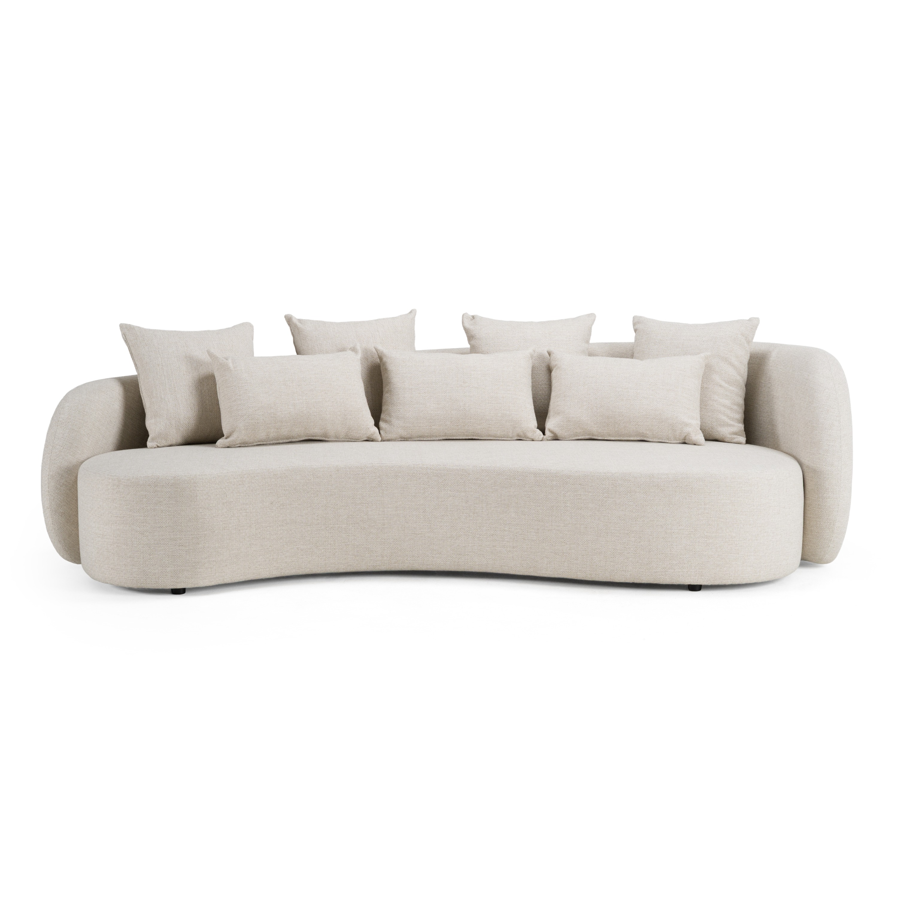 LA Furniture Tabarca Outdoor Beige Fabric 4 Seat Sofa VGVK-F017-3L-BGE Contemporary Style by Vig Furnitrue Number 83126 Catch Home Goods
