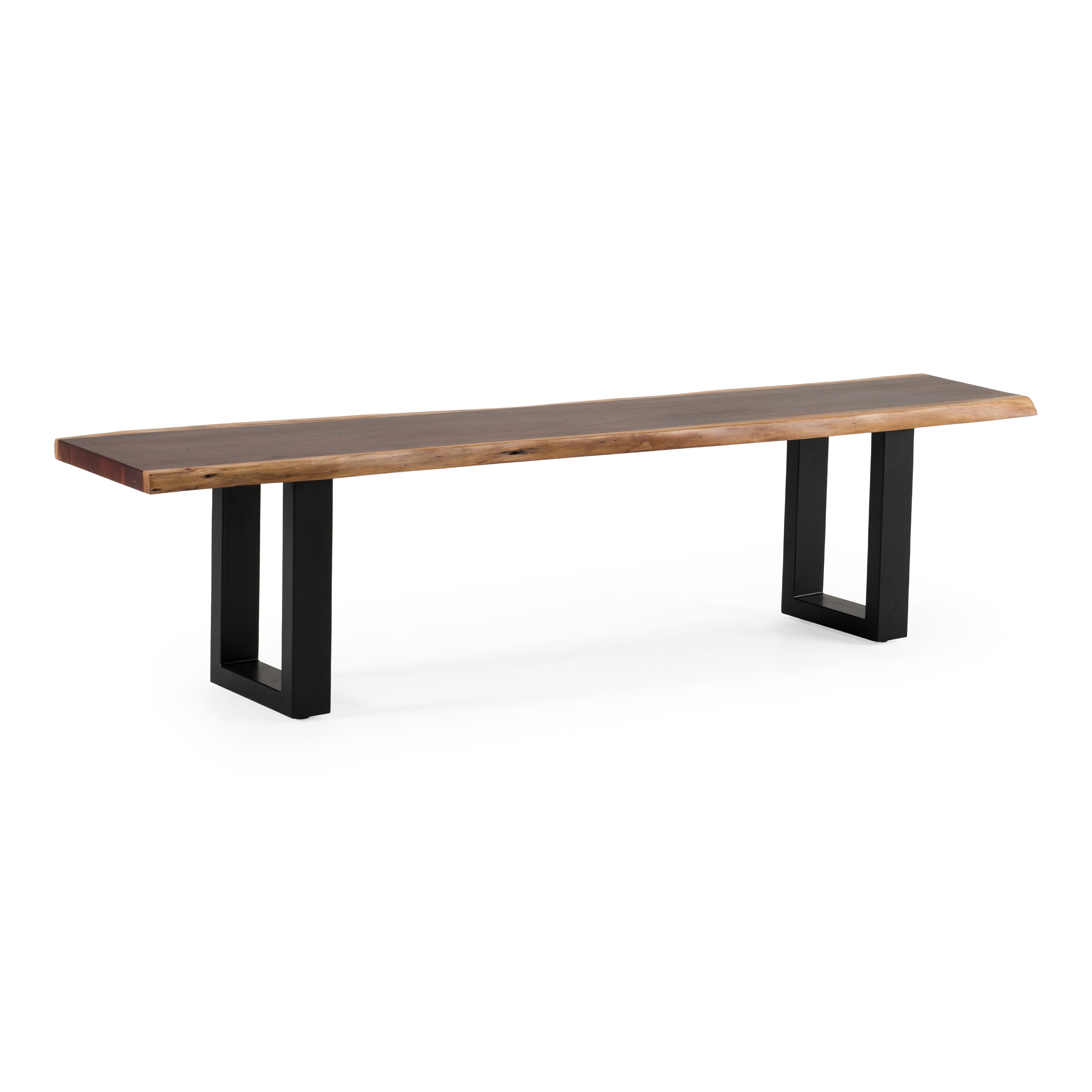 LA Furniture Taylor Modern Live Edge Wood Small 79" Dining Bench VGEDPRO220002 Contemporary Style by Vig Furnitrue Number 73838A|73838B Catch Home Goods