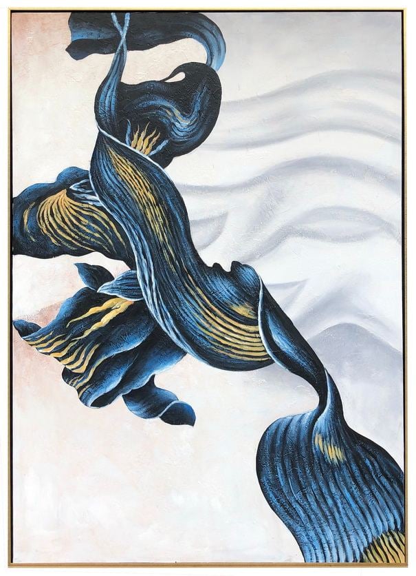 LA Furniture Twisted Fate Acrylic Painting VGSHVIG21005 Contemporary Style by Vig Furnitrue Number 79504 Catch Home Goods