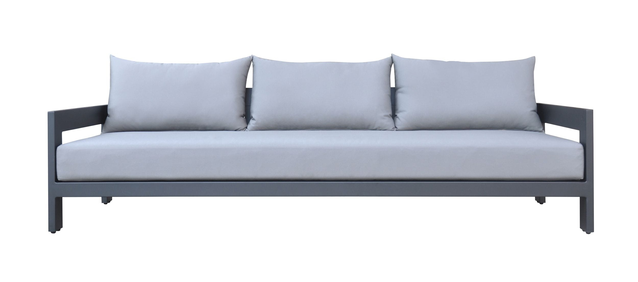 LA Furniture Wake Modern Charcoal Outdoor Sofa VGGEMONTALK-GREY-S Contemporary Style by Vig Furnitrue Number 77697A Catch Home Goods