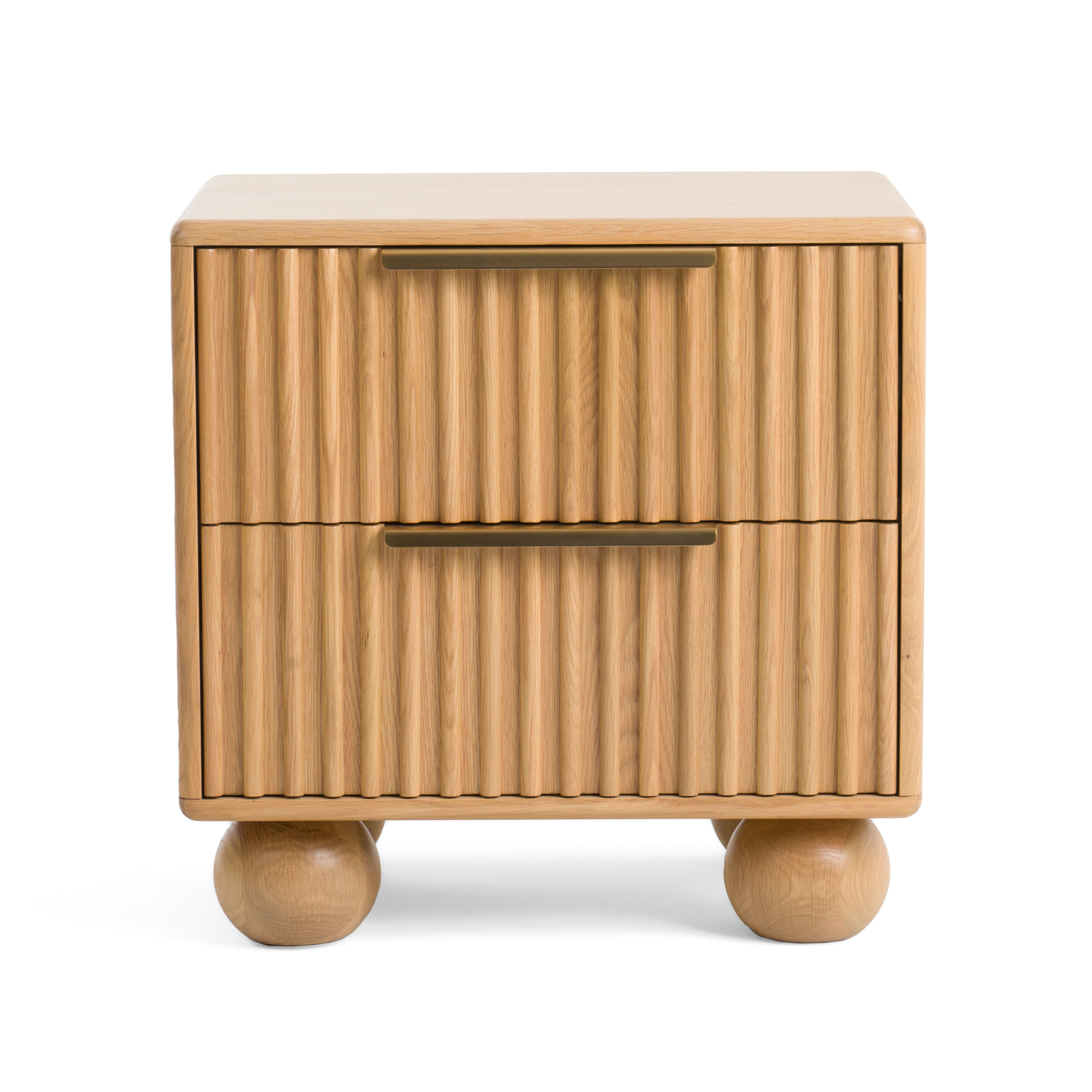 LA Furniture Winters Modern Natural Oak Nightstand VGWD-EMI-BTS02-NS Contemporary Style by Vig Furnitrue Number 81076 Catch Home Goods